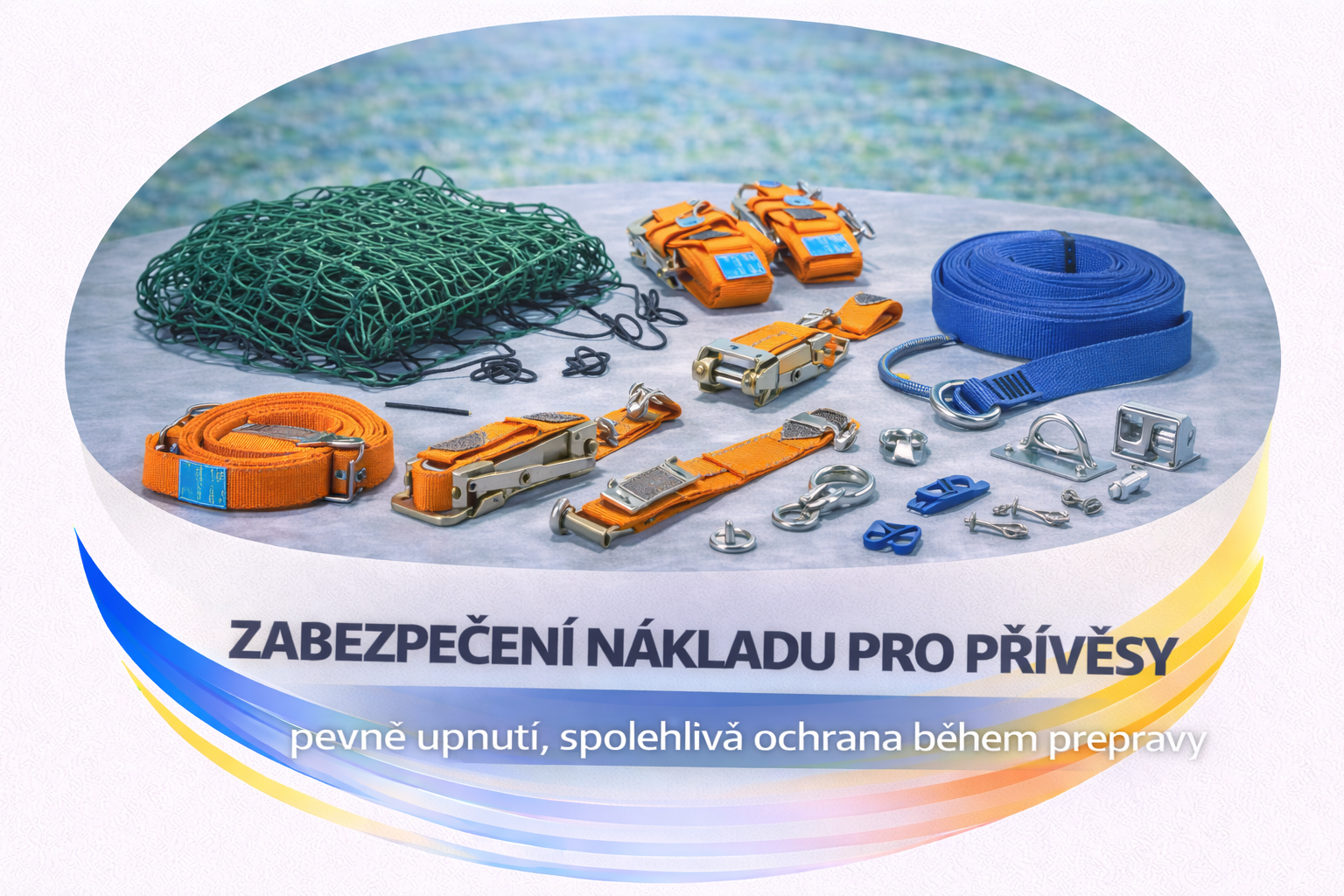 Zabezpečení nákladu přívěsů